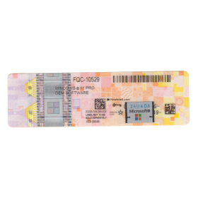 Microsoft Windows 11 Professional Licença OEM - COA com Sticker de Protecção Microsoft Windows 11 Professional Licença OEM - COA com Sticker de Protecção