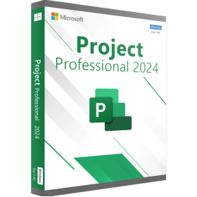 Microsoft Project Professional 2024 ESD Permanente - Chave de Activação