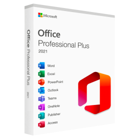 Microsoft Office 2021 Professional Plus ESD Permanente PC - Chave de Ativação