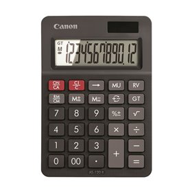 Calculadora de bolso Canon as - 120ii emea dbl - 12 dígitos