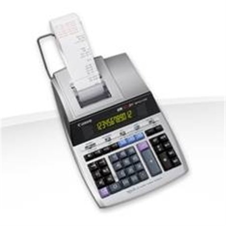 Calculadora de mesa canon pro mp1211 - display ltsc 12 dígitos 2 cores - cálculo financeiro de impostos e conversão de moeda