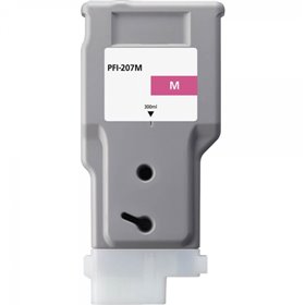 Cartucho de tinta genérico Canon PFI207 Magenta - Substitui PFI207M/8791B001 Cartucho de tinta genérico Canon PFI207 Magenta - Substitui PFI207M/8791B001