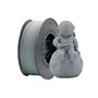Filamento PETG 3D - Diâmetro 1,75mm - Bobina de 1kg - Cor Cinza