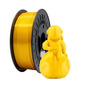 Filamento PLA SILK 3D - Diâmetro 1,75 mm - Bobina de 1 kg - Cor dourada