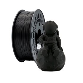 Filamento PLA TOUGH 3D - Diâmetro 1,75 mm - Bobina de 1 kg - Cor preta