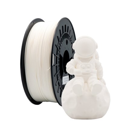 Filamento PLA TOUGH 3D - Diâmetro 1,75 mm - Bobina de 1 kg - Cor branca