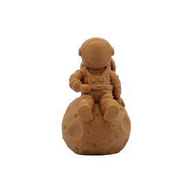 Filamento PLA WOOD 3D - Diâmetro 1,75 mm - Bobina de 0,5 kg - Cor de madeira natural