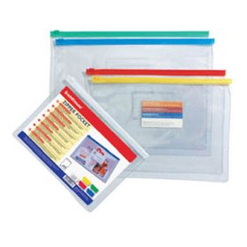 Bolsa A4 Fecho Correr Flexível 1un Bolsa A4 Fecho Correr Flexível 1un
