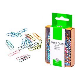 Clips N 02 28mm cx100 Coloridos Clips N 02 28mm cx100 Coloridos