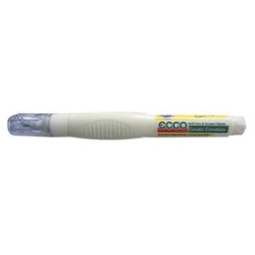 Corretor Caneta Ecco Ponta Metal Roller 7ml 1un Corretor Caneta Ecco Ponta Metal Roller 7ml 1un