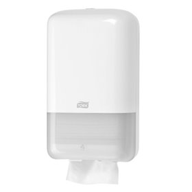 Dispensador Papel Higiénico Folha a Folha TORK T3 Branco Dispensador Papel Higiénico Folha a Folha TORK T3 Branco