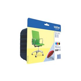 Brother LC229XL/LC225XL 4-Pack Tinteiros originais - LC229XLVALBP