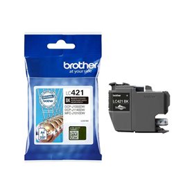 Tinteiro original Brother LC421 Preto - LC421BK