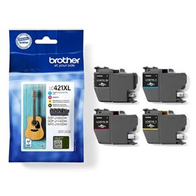 Brother LC421XL 4-Pack Tinteiros originais - LC421XLVAL