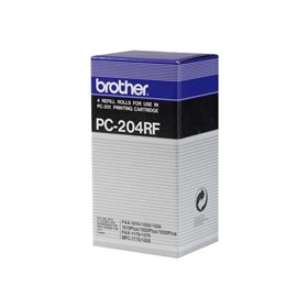 Brother PC204RF Pack de 4 rolos de transferência térmica originais