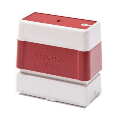 Brother PR2260R6P Pack de 6 suportes de carimbo originais - 22x60mm - Vermelho