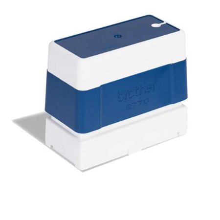 Brother PR2770E6P Pack de 6 suportes de carimbo originais - 27x70mm - Azul