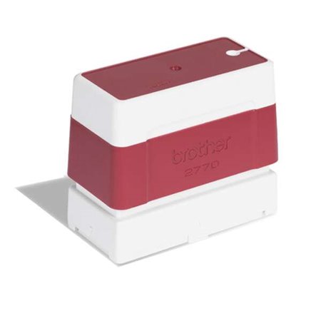 Brother PR2770R6P Pack de 6 suportes de carimbo originais - 27x70mm - Vermelho