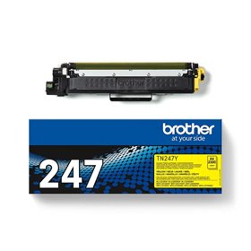 Toner original Brother TN247 amarelo - TN247Y