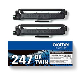 Brother TN247 Preto 2-Pack Toners Originais - TN247BKTWIN