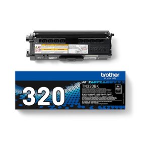 Toner original preto Brother TN320 - TN320BK