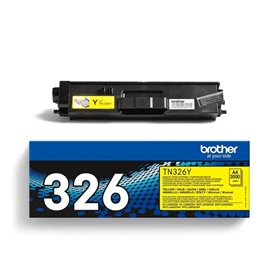 Toner original Brother TN326 amarelo - TN326Y