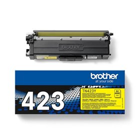 Toner original Brother TN423 amarelo - TN423Y
