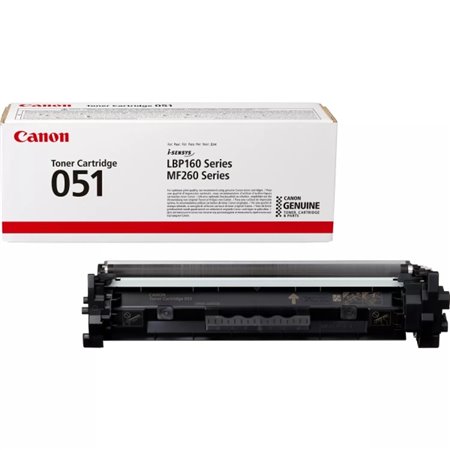 Toner original preto Canon 051 - 2168C002