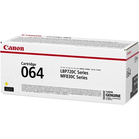 Toner original Canon 064 amarelo - 4931C001