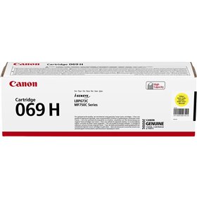 Toner original Canon 069H amarelo - 5095C002