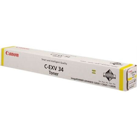 Toner original Canon CEXV34 amarelo - 3785B002