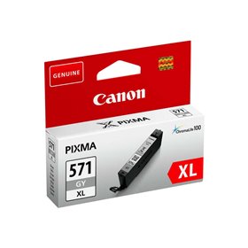 Tinteiro original Canon CLI571XL cinza - 0335C001