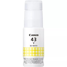 Garrafa Canon GI43 amarelo original - GI43Y/4689C001