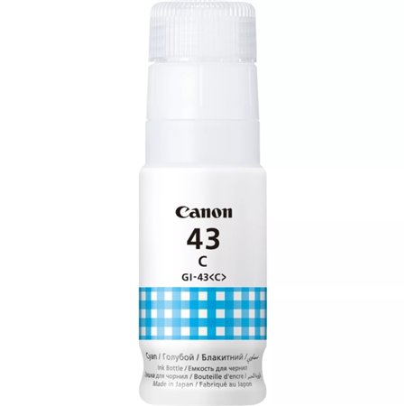 Garrafa original Canon GI43 Cyan - GI43C/4672C001