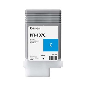 Tinteiro original Canon PFI107 Ciano - PFI107C/6706B001