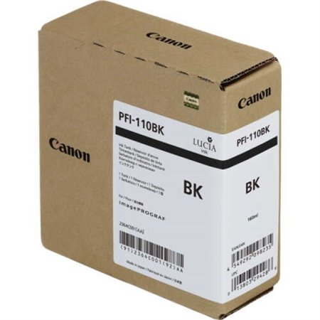 Tinteiro original Canon PFI110 preto - 2364C001