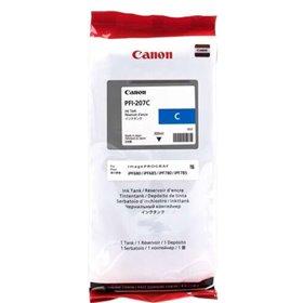Tinteiro original Canon PFI207 Ciano - PFI207C/8790B001