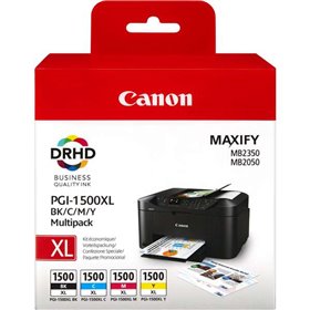 Tinteiros originais Canon PGI1500XL, Pack de 4 unidades - 9182B004/9182B010