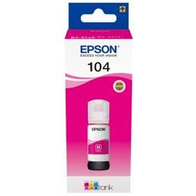 Garrafa original Epson 104 Magenta - C13T00P340 Garrafa original Epson 104 Magenta - C13T00P340