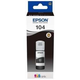 Garrafa original Epson 104 preto - C13T00P140 Garrafa original Epson 104 preto - C13T00P140