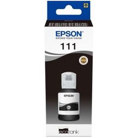 Garrafa pigmentada original Epson 111 preta - C13T03M140 Garrafa pigmentada original Epson 111 preta - C13T03M140