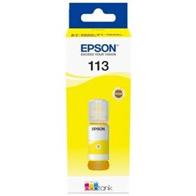 Garrafa pigmentada original Epson 113 Yellow - C13T06B440