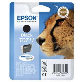 Tinteiro original Epson T0711 Preto - C13T07114012