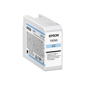 Tinteiro original Epson T47A5 ciano claro - C13T47A500