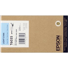 Tinteiro original Epson T6035 ciano claro - C13T603500