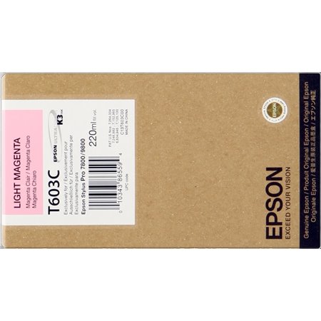 Tinteiro original Epson T603C Magenta Light - C13T603C00