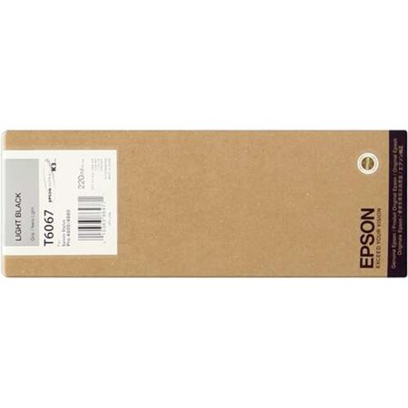 Tinteiro original Epson T6067 Black Light - C13T606700