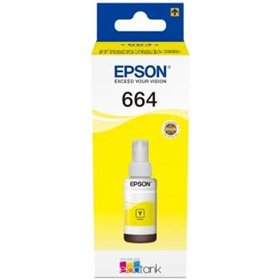 Garrafa original Epson T6644 amarelo - C13T664440