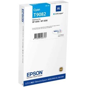 Tinteiro original Epson T9082 Ciano - C13T908240