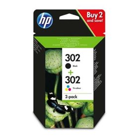 Tinteiros originais HP 302 preto + colorido, Pack de 2 - X4D37AE